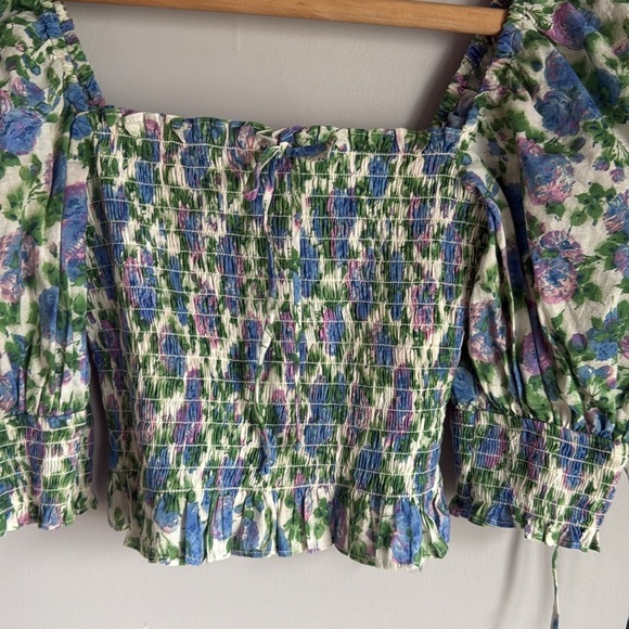 FOR LOVE & LEMONS Bridget Crop Top in Wisteria XS - Picture 5 of 10